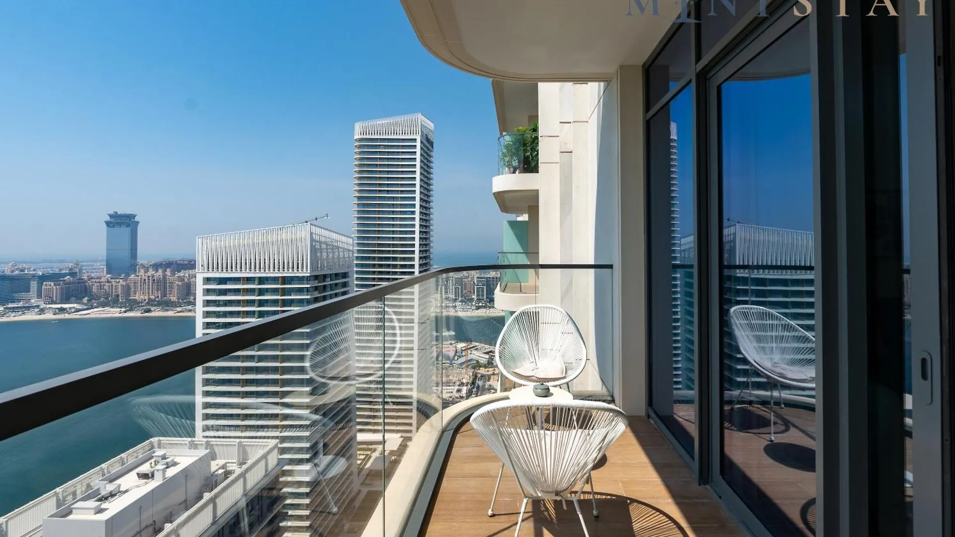 公寓 Marina Vista 2, Emaar Beachfront - Mint Stay 迪拜
