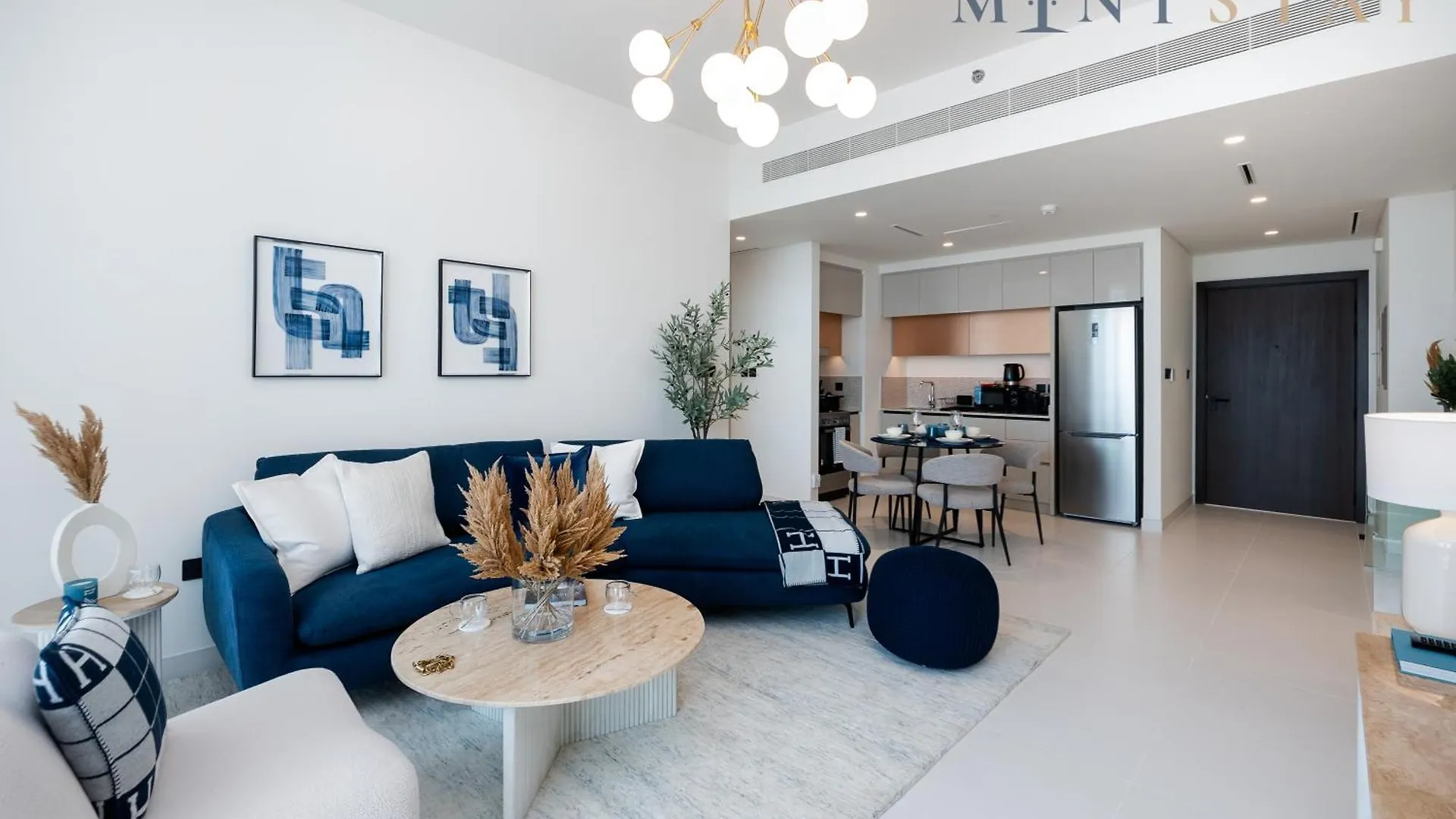 公寓 Marina Vista 2, Emaar Beachfront - Mint Stay 迪拜 阿拉伯联合酋长国