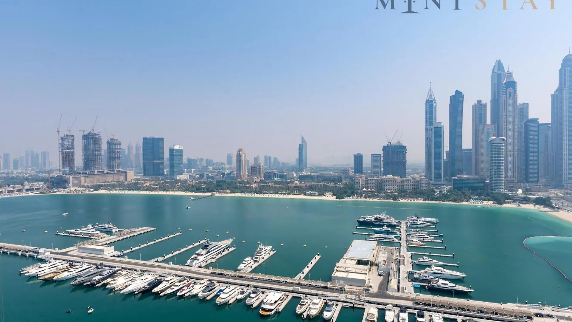 公寓 Marina Vista 2, Emaar Beachfront - Mint Stay 迪拜