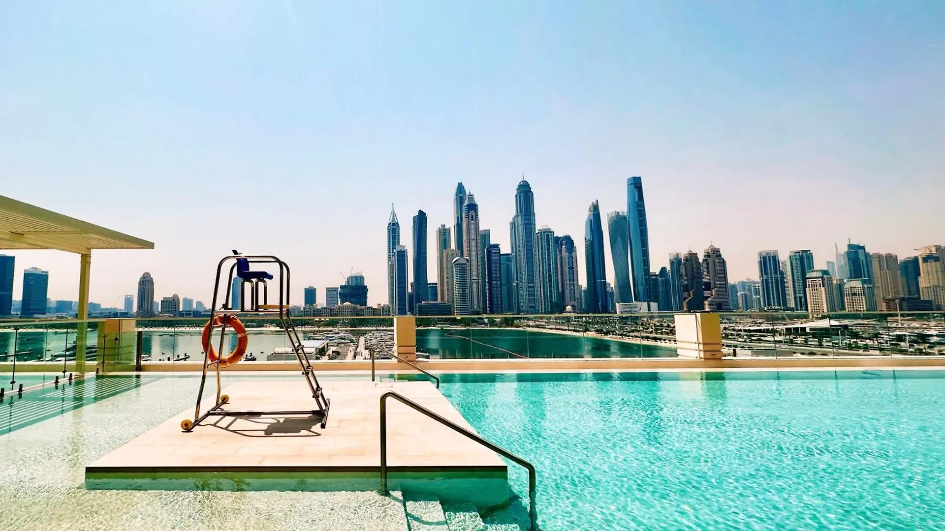 公寓 Marina Vista 2, Emaar Beachfront - Mint Stay 迪拜
